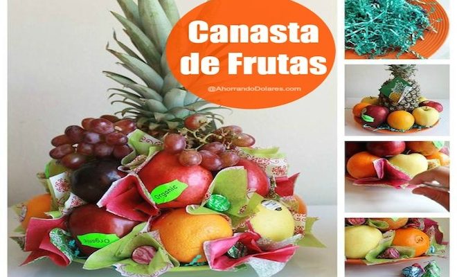 Cómo hacer una canasta de frutas #DIY - Vivir Latina