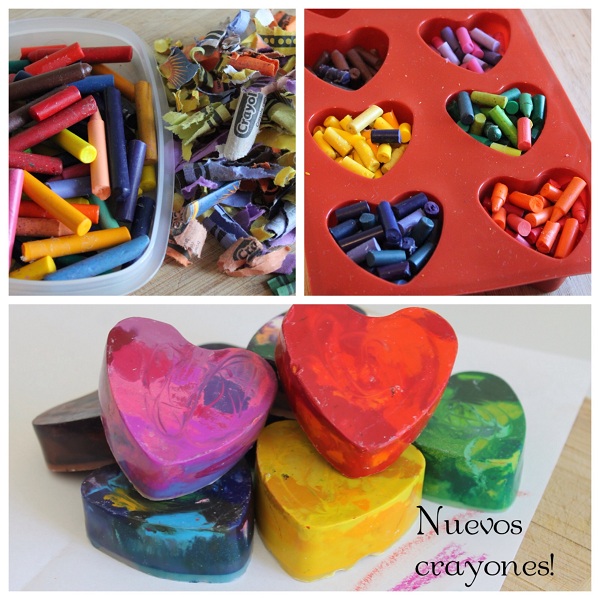 crayones hechos en casa crayones hechos en casa DIY