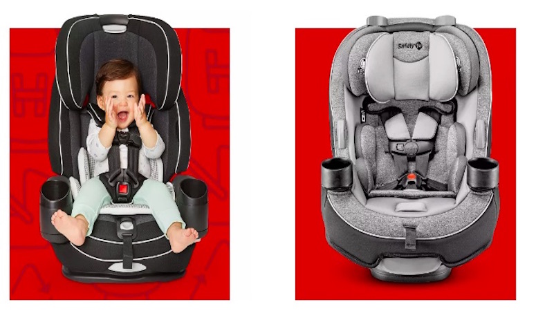 ¿Buscando comprar una nueva silla para el carro? Ahorra dinero con el evento Car Seat Trade-In Event de Target.